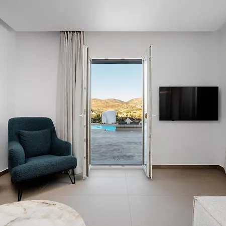 Вилла Thalelion 3 Bedroom With Private Pool And Jacuzzi Agios Thaleleos